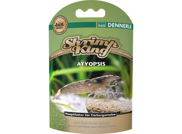 Корм основной Dennerle Shrimp King Atyopsis премиум-класса в форме порошка для веерных креветок, 35 г