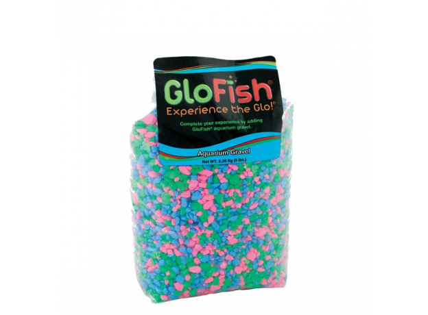 Грунт GloFish флуоресцирующий розовый/зеленый/синий 2,268 кг