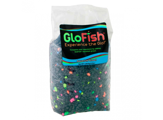 Грунт GloFish черный с флуоресцирующими гранулами 2,268 кг