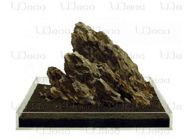 UDeco Dragon Stone S - Натуральный камень "Дракон" для оформления аквариумов и террариумов, 1 шт.