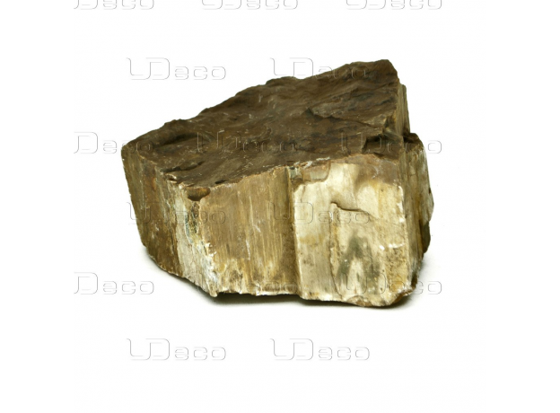 UDeco Fossilized Wood Stone L - Натуральный камень "Окаменелое дерево" для оформления аквариумов и террариумов, 1 шт.