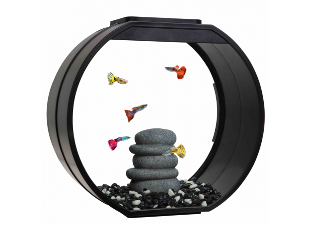 Аквариум AA-Aquariums Deco O UPG, 20л, черный, 395х187х375 мм