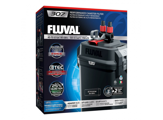 Фильтр внешний Fluval 307 1150 л/час, для 90-330 л