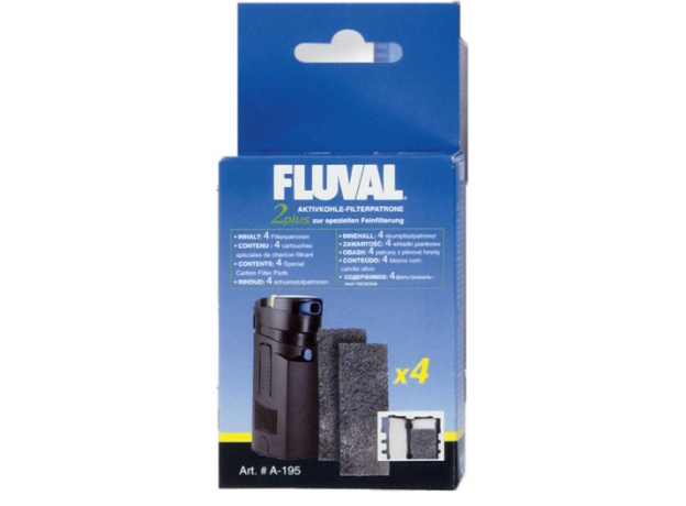 Губка угольная для  фильтров Fluval 2 plus