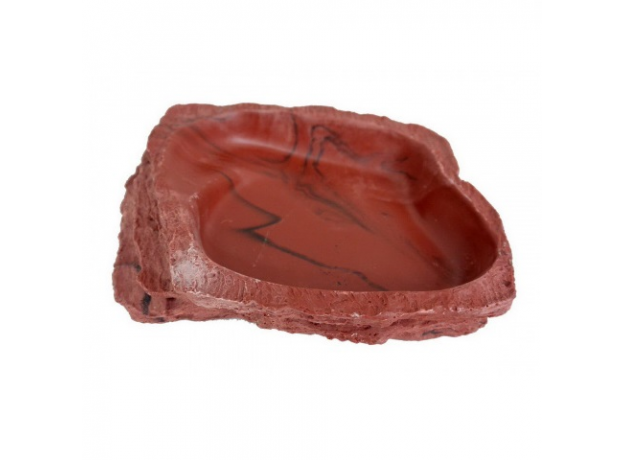 Кормушка-поилка для рептилий LUCKY REPTILE Dish Lava, 15x12x3 см