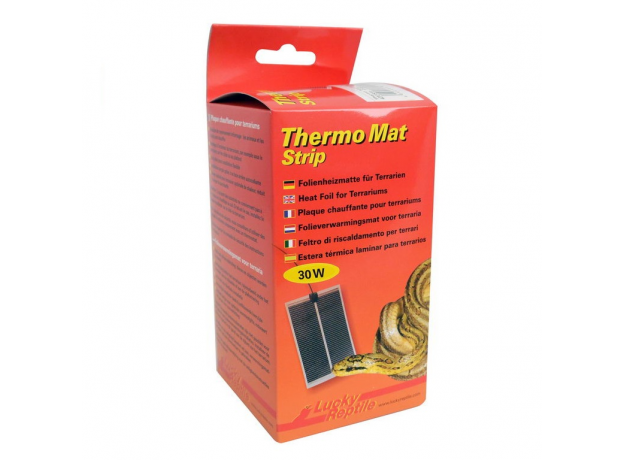 Коврик для рептилий с обогревом LUCKY REPTILE Thermo mat Strip 30 Вт, 120х15 см