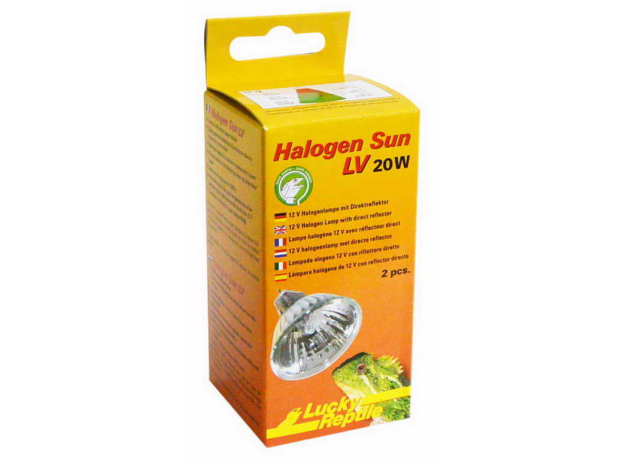 Лампа галогенная LUCKY REPTILE Halogen Sun 20 Вт, 2 шт