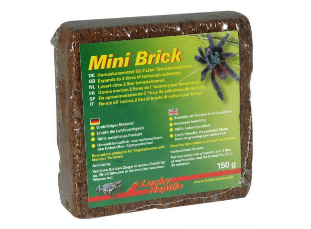 LUCKY REPTILE Субстрат для террариумов "Mini Brick ", 150 гр