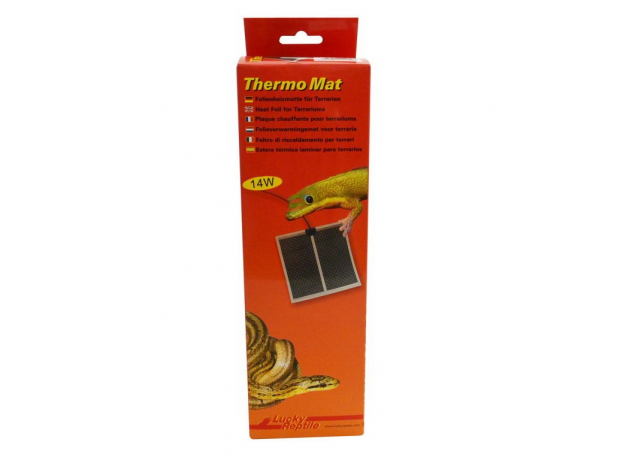 Коврик для рептилий с обогревом LUCKY REPTILE Thermo mat 14 Вт, 28x28 см