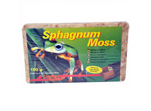 Мох LUCKY REPTILE Sphagnum, 100 г