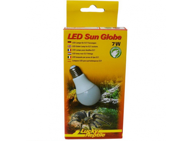 Лампа светодиодная LUCKY REPTILE LED Sun Globe 7 Вт