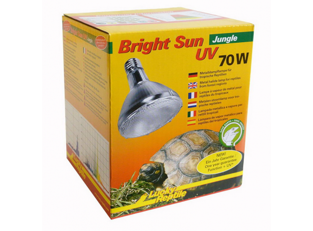 !Лампа 3 в1 LUCKY REPTILE Bright Sun UV Джунгли 70 Вт