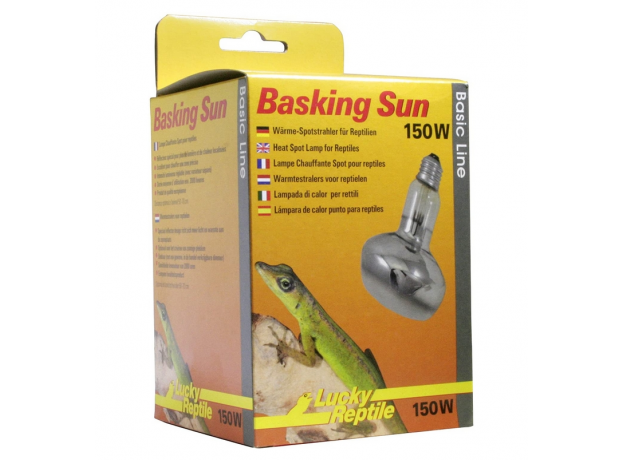 Лампа обогрева LUCKY REPTILE Basking Sun 150 Вт, E27