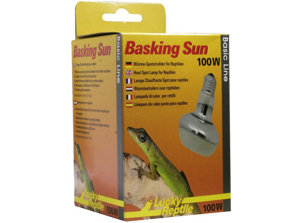 Лампа обогрева LUCKY REPTILE Basking Sun 100 Вт, E27