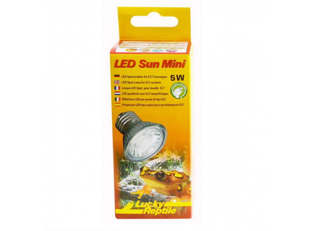 Лампа светодиодная LUCKY REPTILE LED Sun Mini 5 Вт