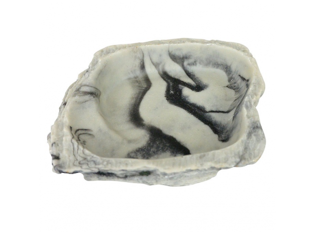 Кормушка-поилка для рептилий LUCKY REPTILE Granite, 15x12x3 см