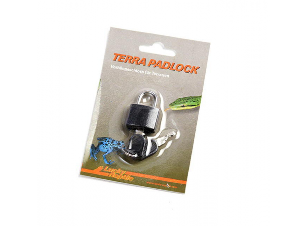 Замок для террариумов LUCKY REPTILE навесной, с ключом Terra Padlock 2