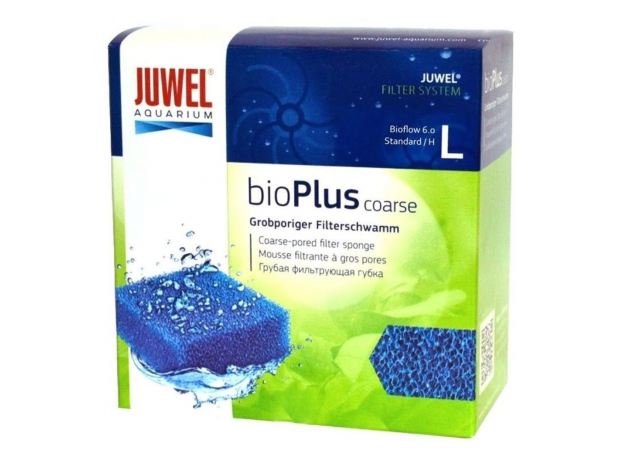 Губка крупнопористая Bio Plus Coarse для фильтра Juwel Bioflow 6.0/Standart/L