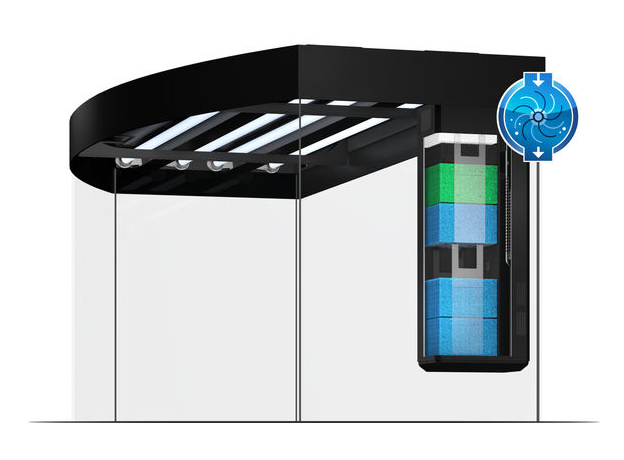 Аквариум Juwel VISION 450 LED 450л светлое дерево (Light wood) 151х61х64см 4х31W Фильтр Bioflow XL, Нагр300