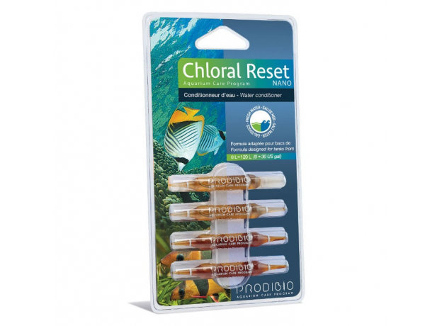 Кондиционер для воды PRODIBIO Chloral Reset Nano, 4 шт