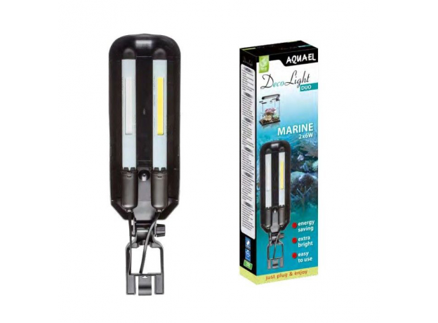 Светильник AQUAEL LEDDY TUBE DecoLight  DUO MARINE 2х6 Вт черный