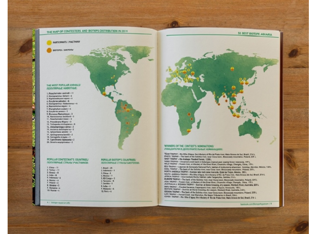 Журнал. Лучшие биотопные аквариумы мира 2020