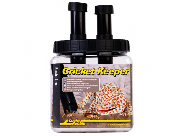 Контейнер для живого корма LUCKY REPTILE Cricket Keeper, 13.5х13.5х20 см