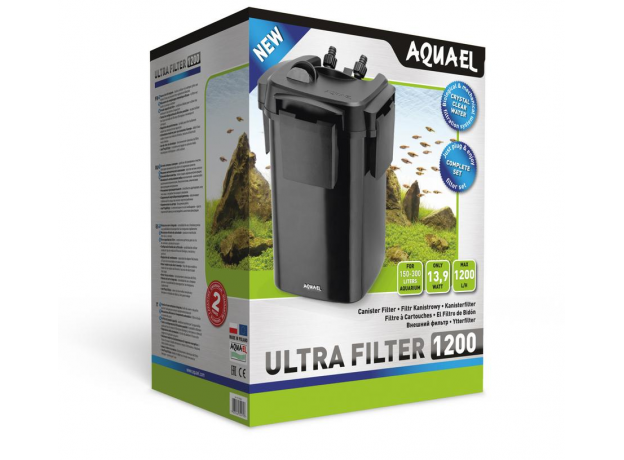 Фильтр внешний AQUAEL ULTRA FILTER 1200, 1200 л/ч, (150-300 л)