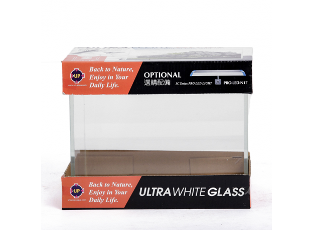 Аквариум UpAqua Crystal Glass Tank Ultra White 6 литров