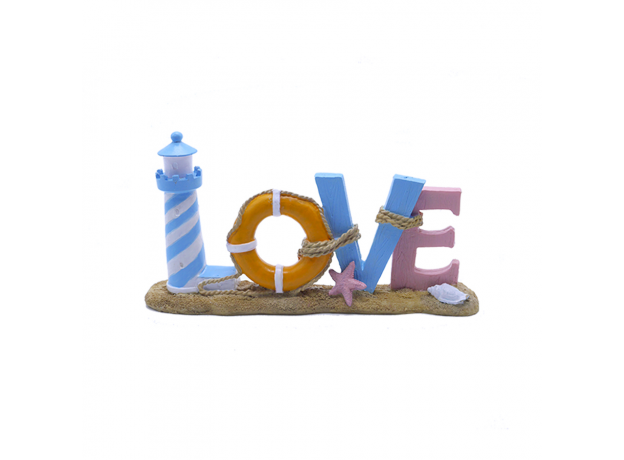 Композиция для аквариума "Love" 23x5.5x11.5 см