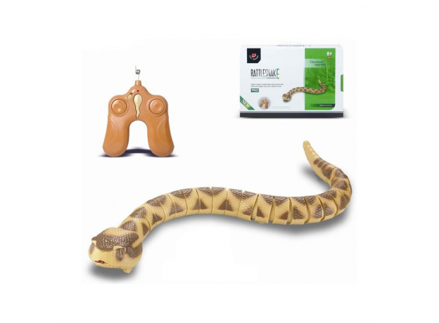 Игрушка Змея Rattlesnake на РУ (свет, звук) в коробке