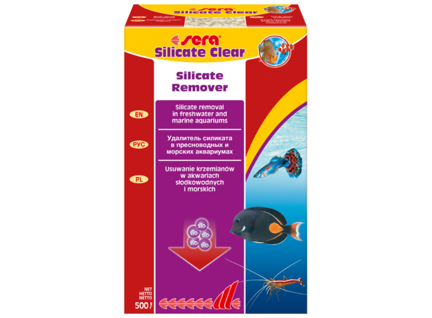 Поглотитель силикатов Sera Marin Silicate Clear 500 г.