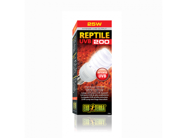 Лампа Exo Terra Reptile UVB200 (Repti Glo 200 Compact) 25 Вт