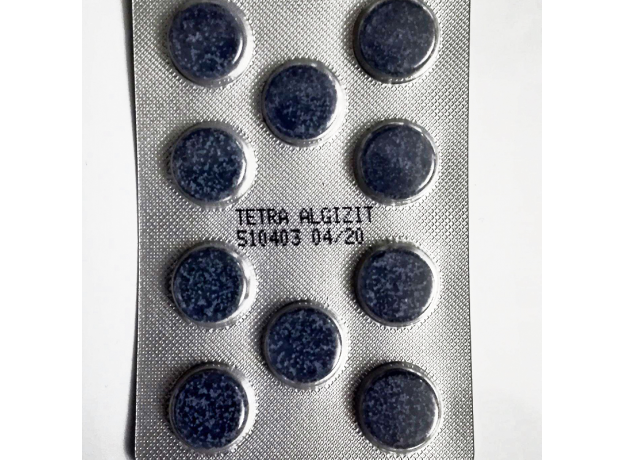 Препарат от сильного обрастания водорослями Tetra Algizit, 10 таблеток