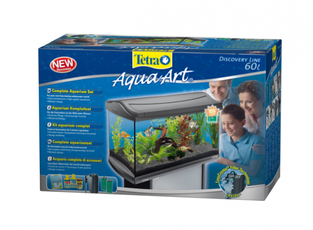 !Аквариум Tetra AquaArt Tropical 60 л, антрацит