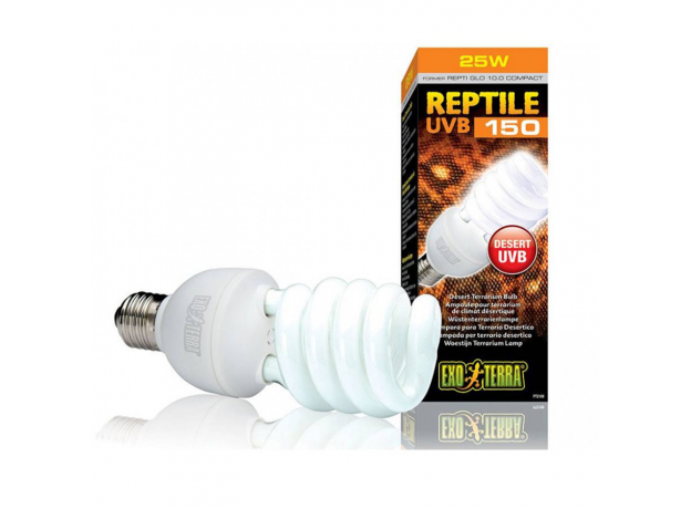 Лампа Exo Terra Reptile UVB150 (Repti Glo 10.0 Compact) 25 Вт