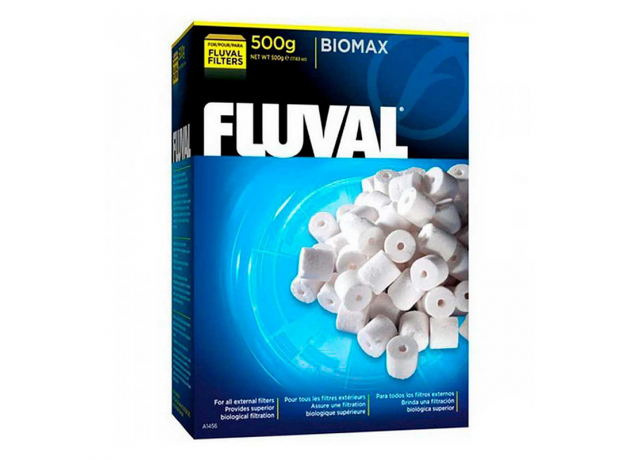 Наполнитель керамический биологической очистки Fluval Biomax, для фильтров Fluval, 500 г