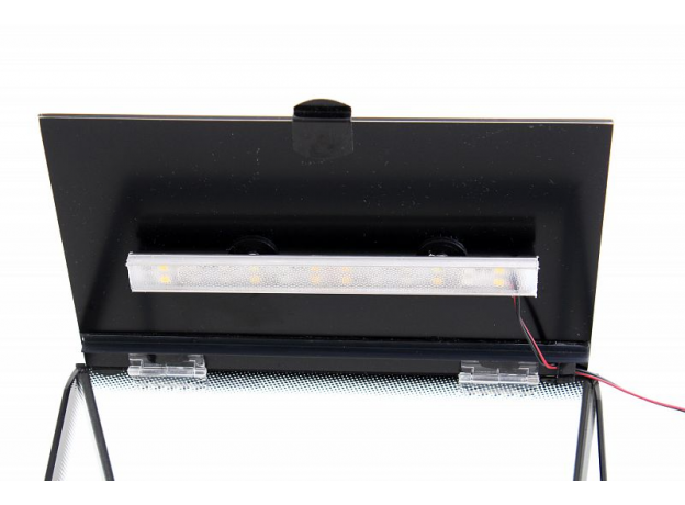 Аквариум AquaPlus LED компакт (310х200х250-4), 15 л. со светильником LED RGB