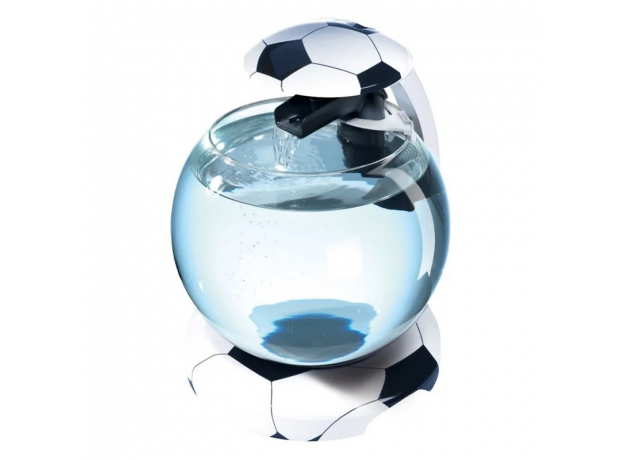 Аквариум Tetra Cascade Globe 6.8 л, футбол, диаметр 27,9 см