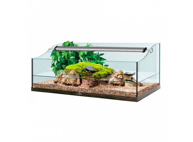 Террариум Biodesign TURT-HOUSE AQUA 100 для водных черепах, 123 л, 100х50х38 см, без светильника