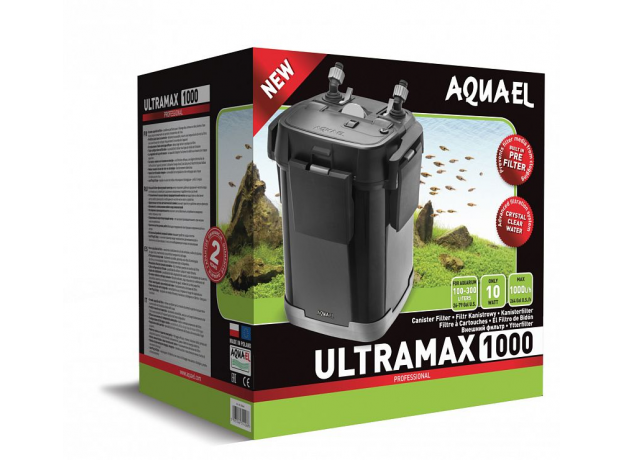 Фильтр внешний AQUAEL ULTRAMAX 1000, 1000 л/ч, (100-300 л)