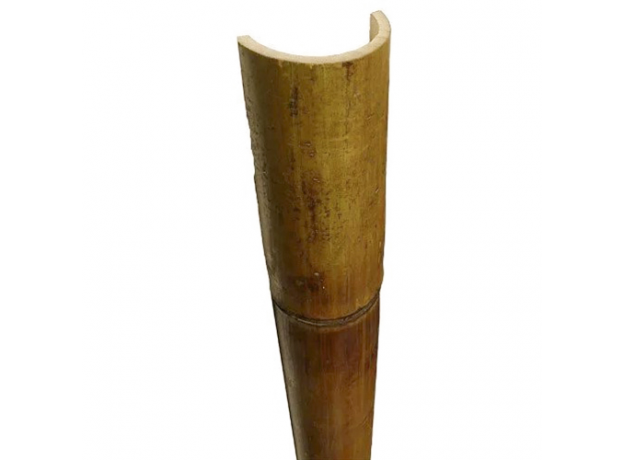 DECOTOP Bambusa Tube 1/2 XS - Половинка стебля бамбука, 20-25 x 4-6 x 2-4 см