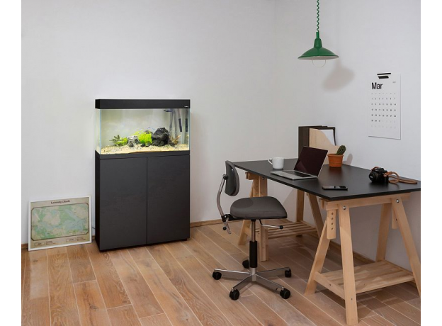 Пoдставка AQUAEL OPTI SET 125, 81х36х80 см, черная (ПОД ЗАКАЗ)