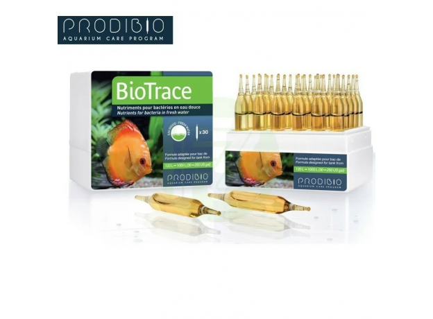 Добавка микроэлементов для пресной воды PRODIBIO BIO TRACE, 30 шт