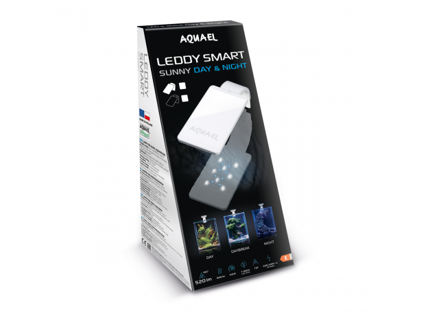 Светильник AQUAEL LEDDY SMART 4.8 Вт SUNNY DAY&NIGHT, черный