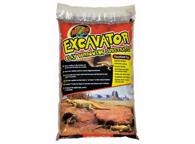 Субстрат глиняный для террариума ZOO MED Excavator Clay Burrowing 4,5 кг