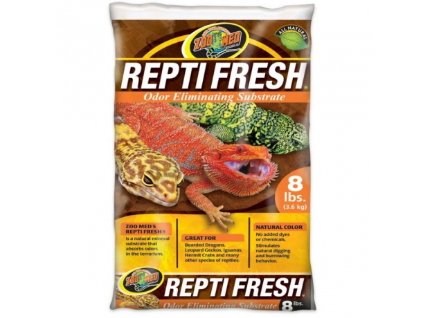 Субстрат дезодорирующий для террариума ZOO MED ReptiFresh, 4 кг