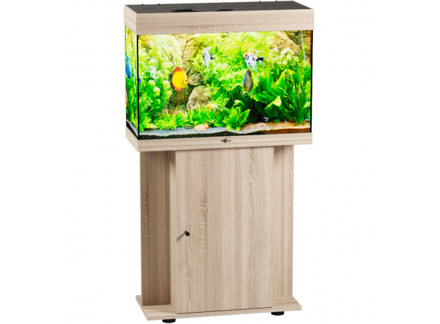 Аквариум Biodesign START-UP 85, дуб сонома, 85 л, 70х30х50 см, свет-к LED 11 Вт, шторка д/кормления