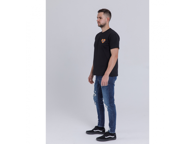 Футболка чёрная EXODESIGN "Дракон", M