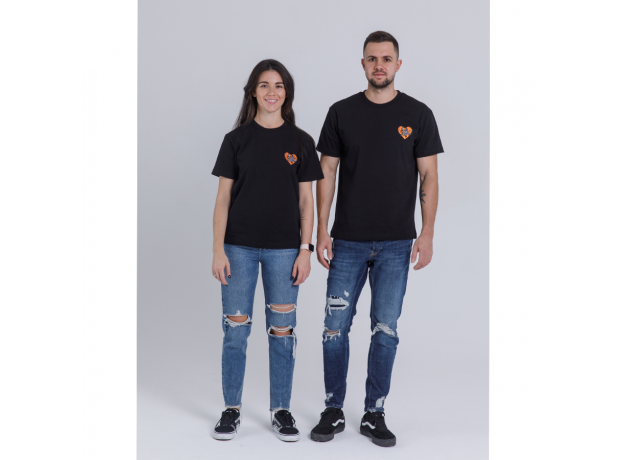 Футболка чёрная EXODESIGN "Дракон", M